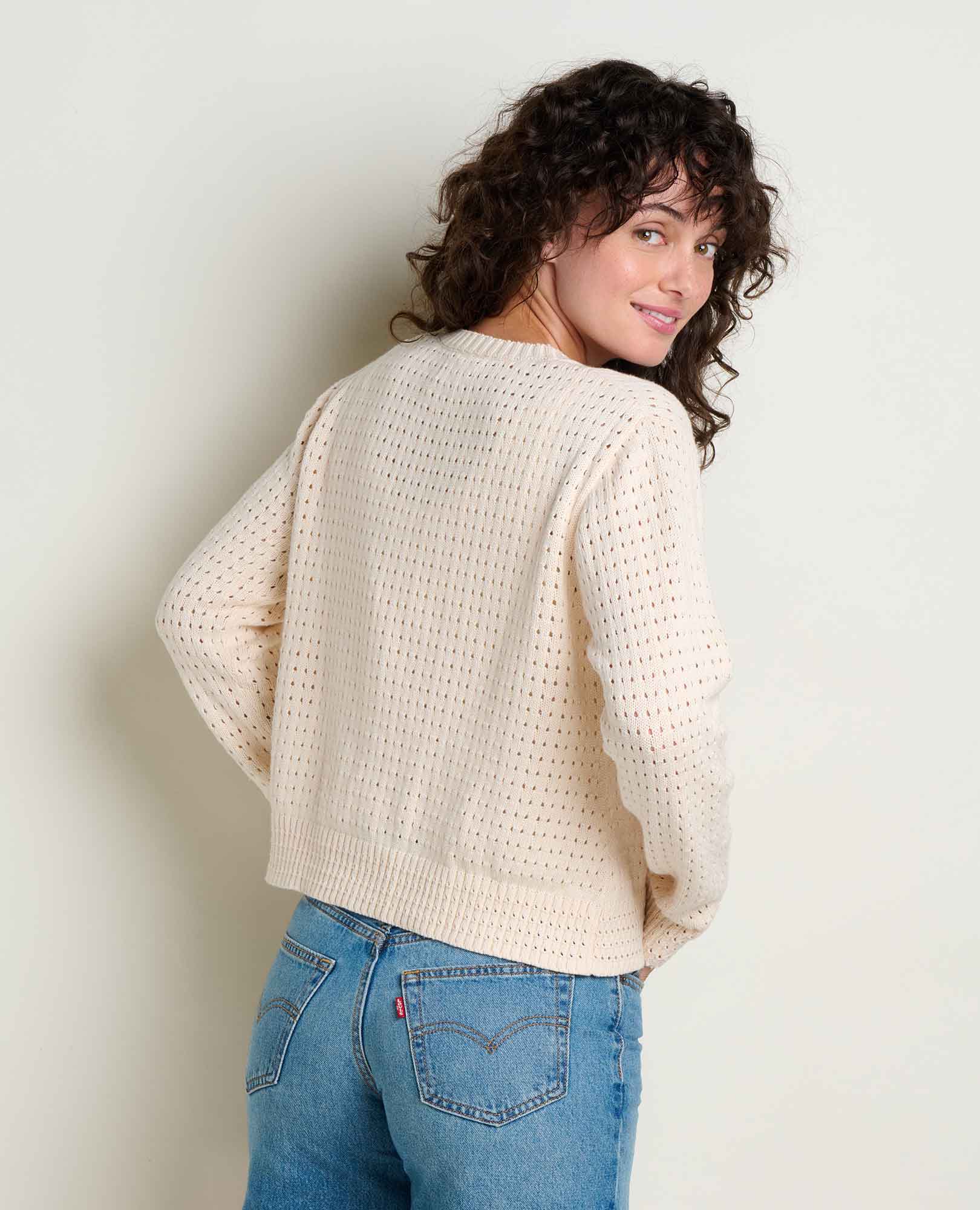 Bianca Pointelle Cardigan - Image 2