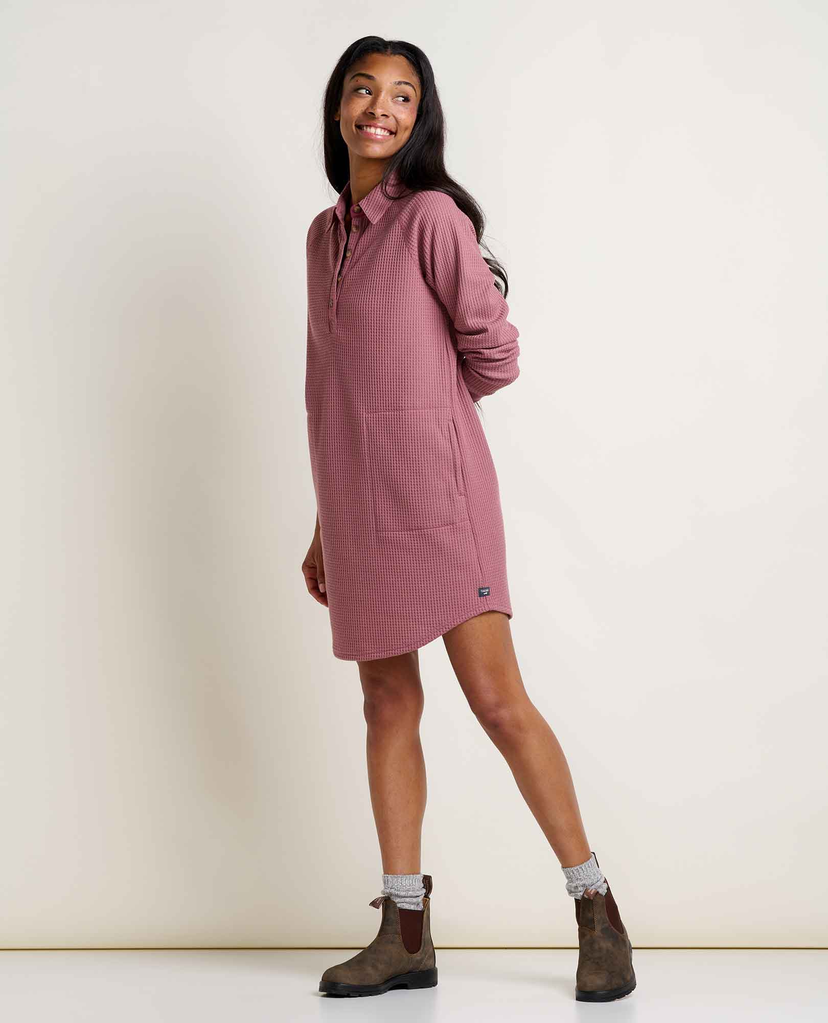 Bitterroot Henley Dress - Image 3
