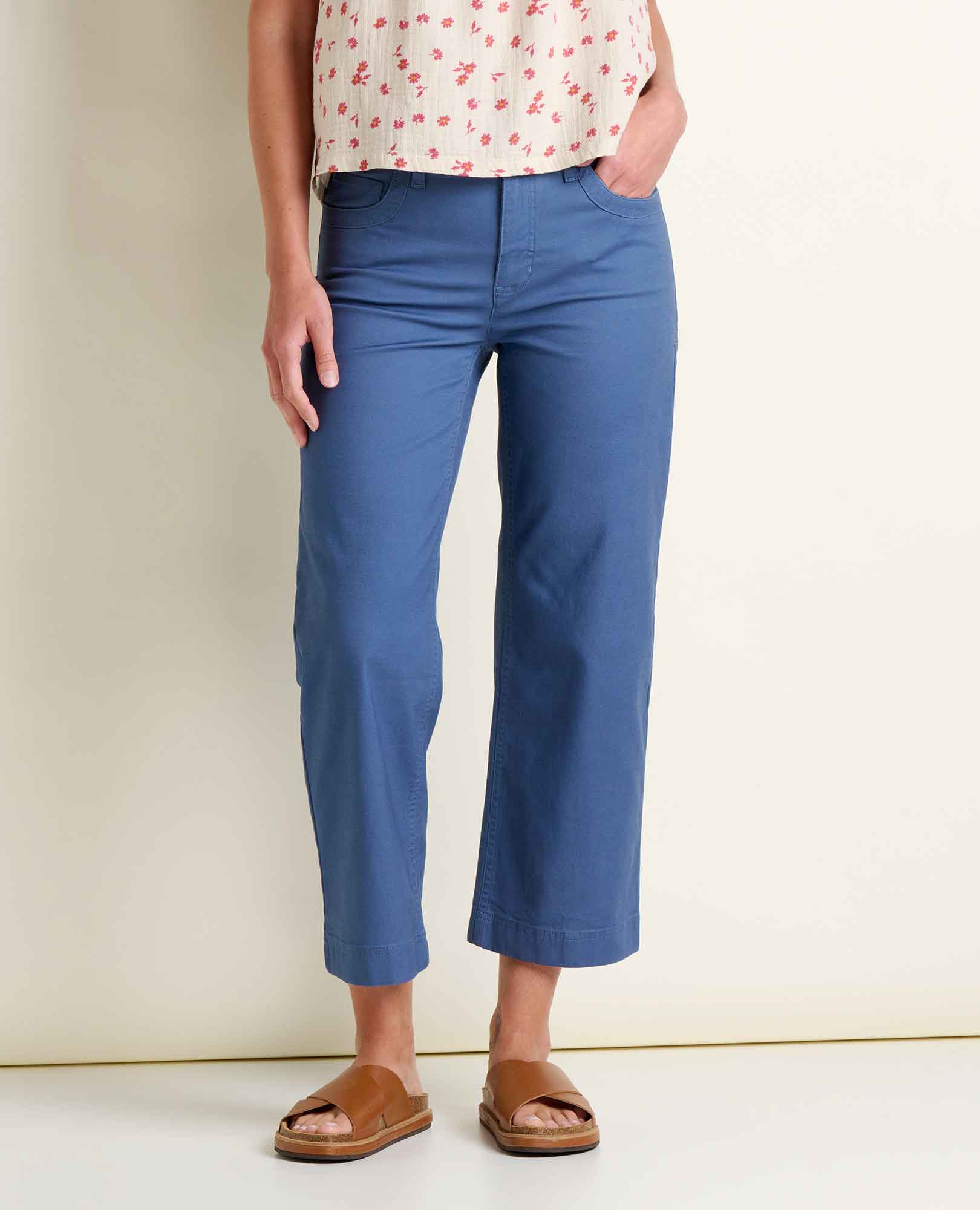 Earthworks Wide Leg Crop Pant