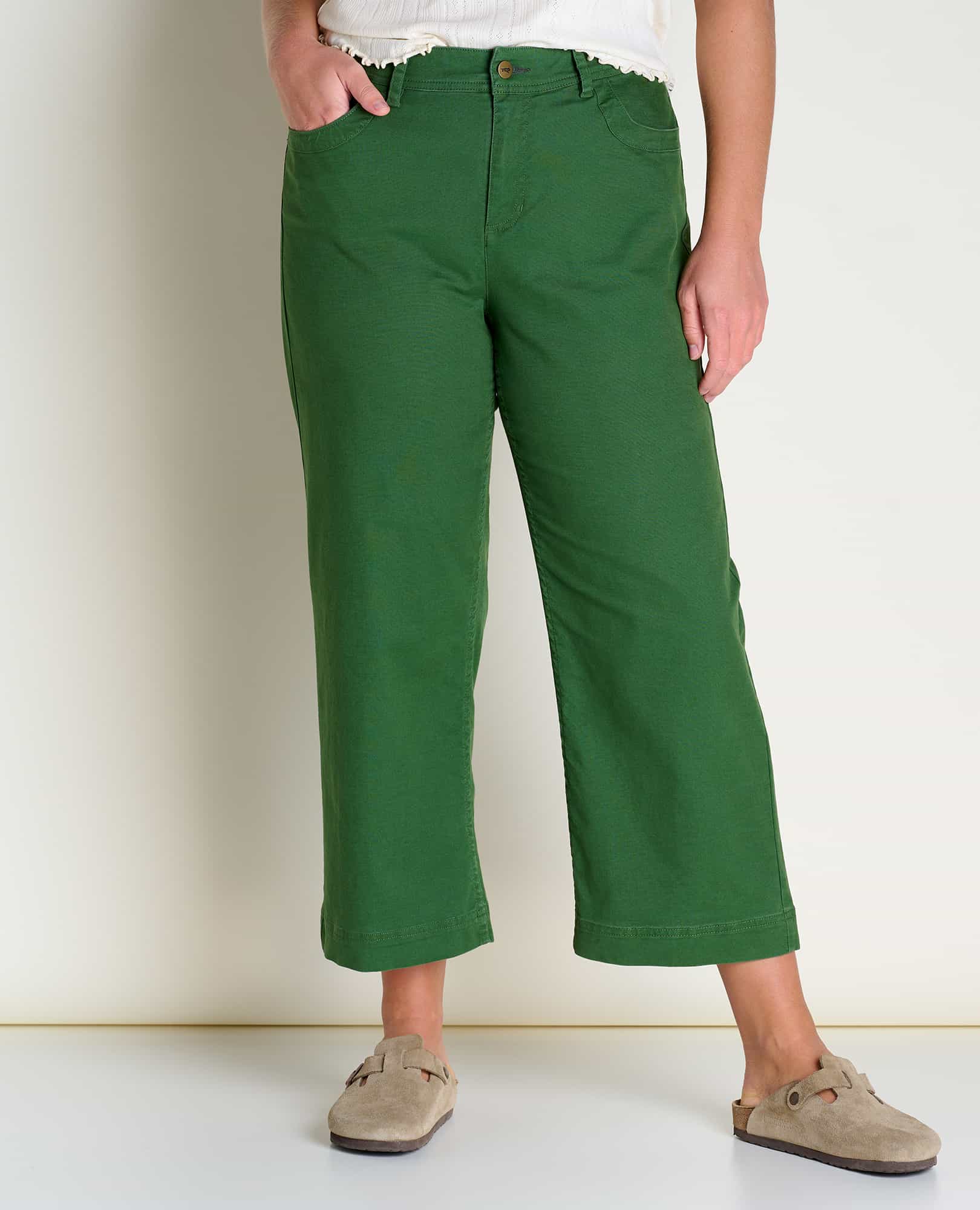 Earthworks Wide Leg Crop Pant - Image 5