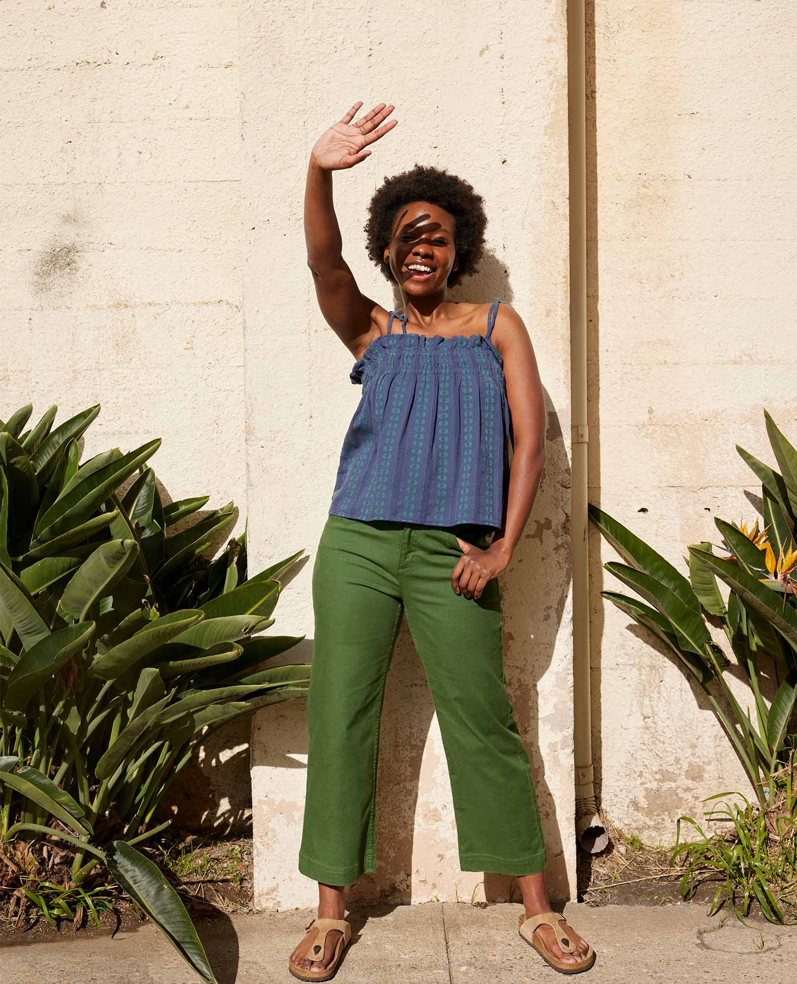 Earthworks Wide Leg Crop Pant - Image 6