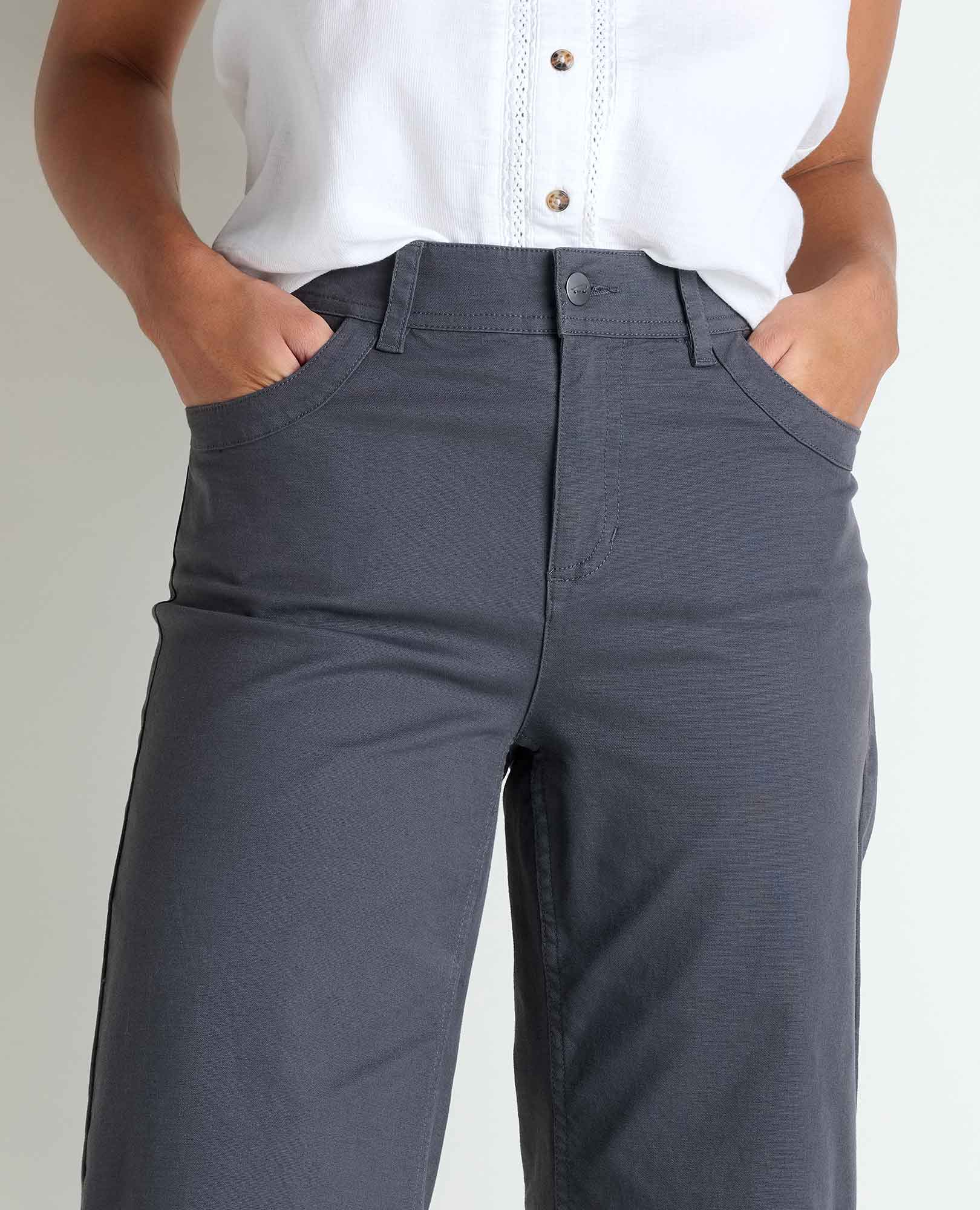 Earthworks Wide Leg Crop Pant - Image 3
