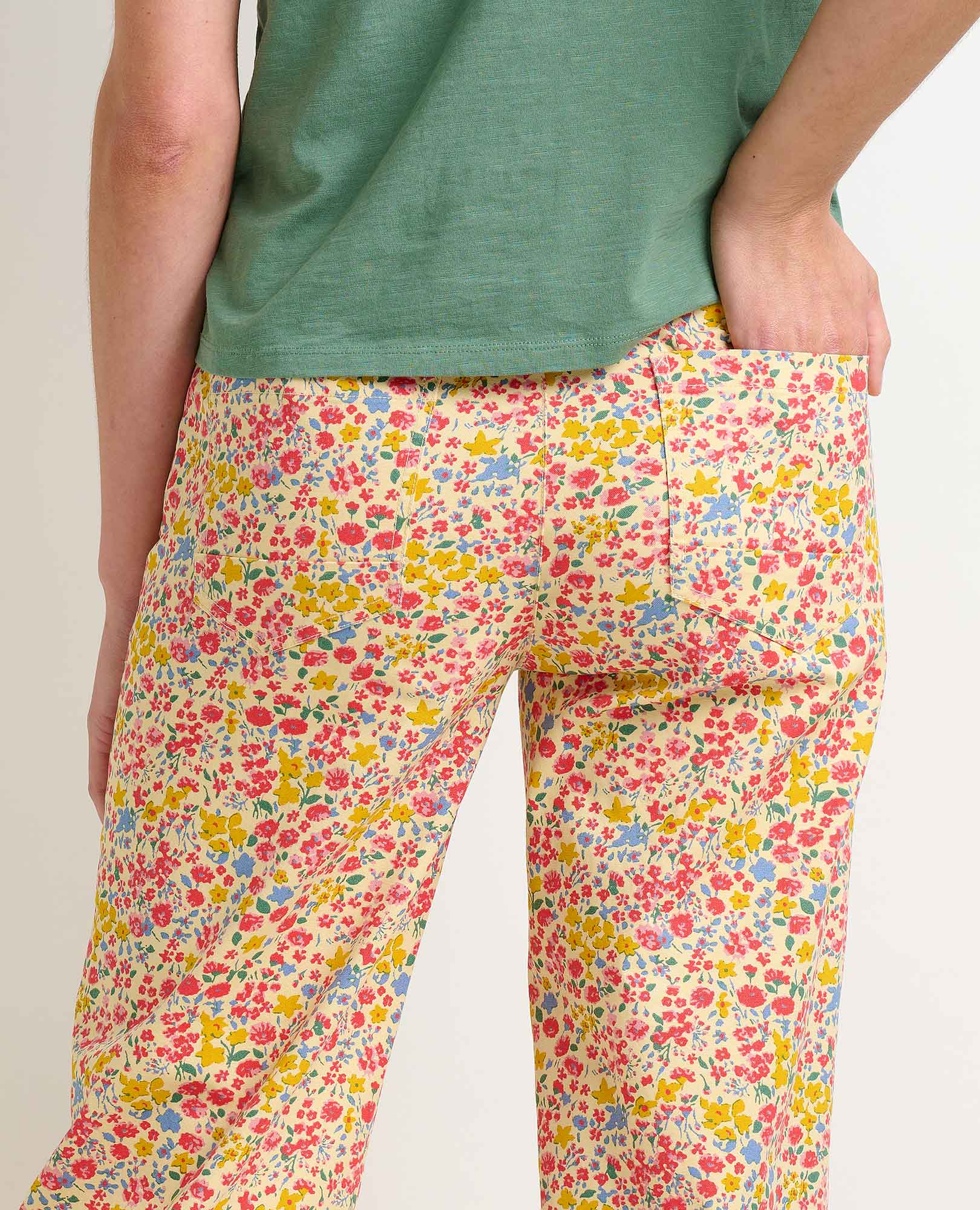 Earthworks Wide Leg Crop Pant - Image 4