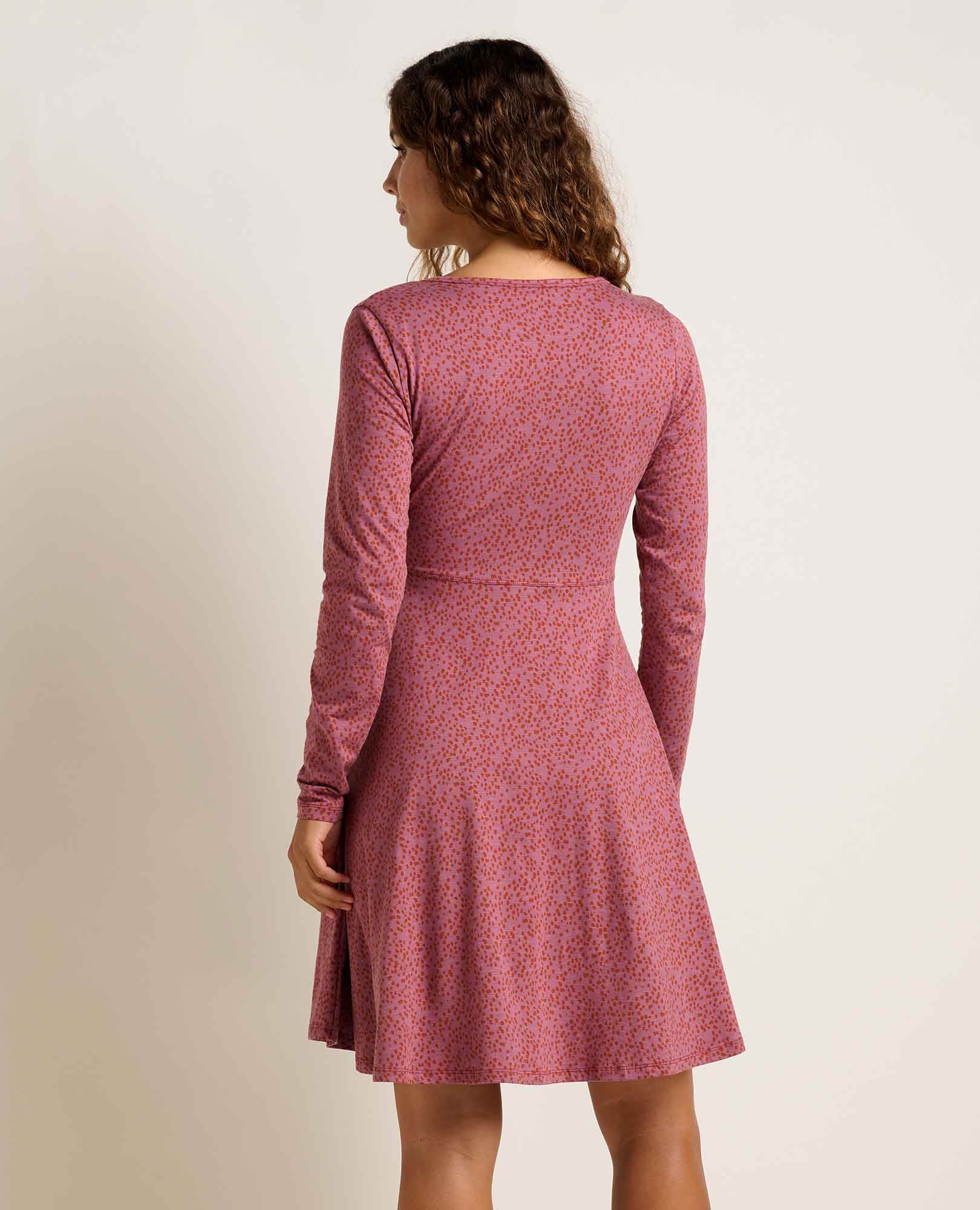 Freesia Long Sleeve Wrap Dress - Image 2