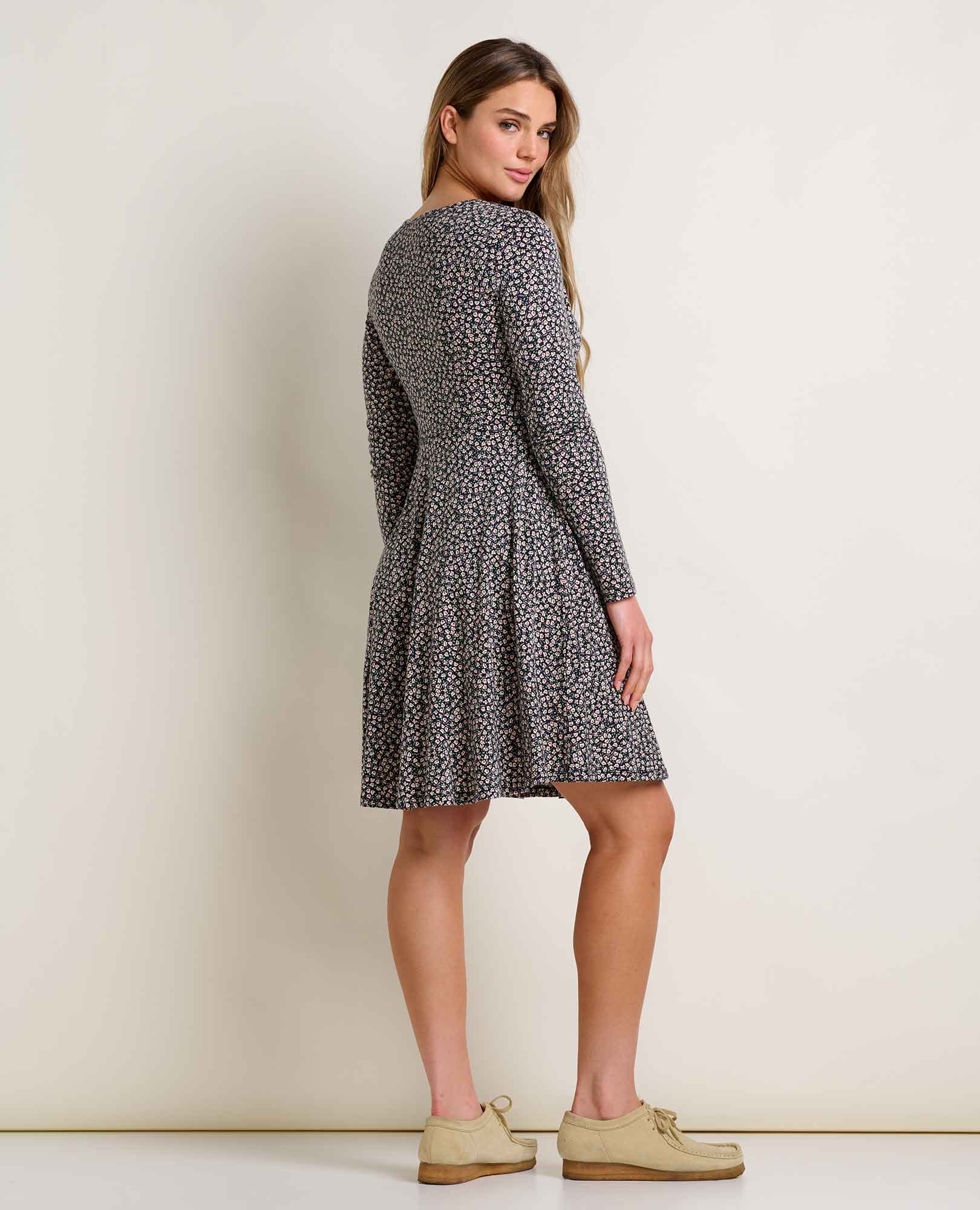 Freesia Long Sleeve Wrap Dress - Image 4
