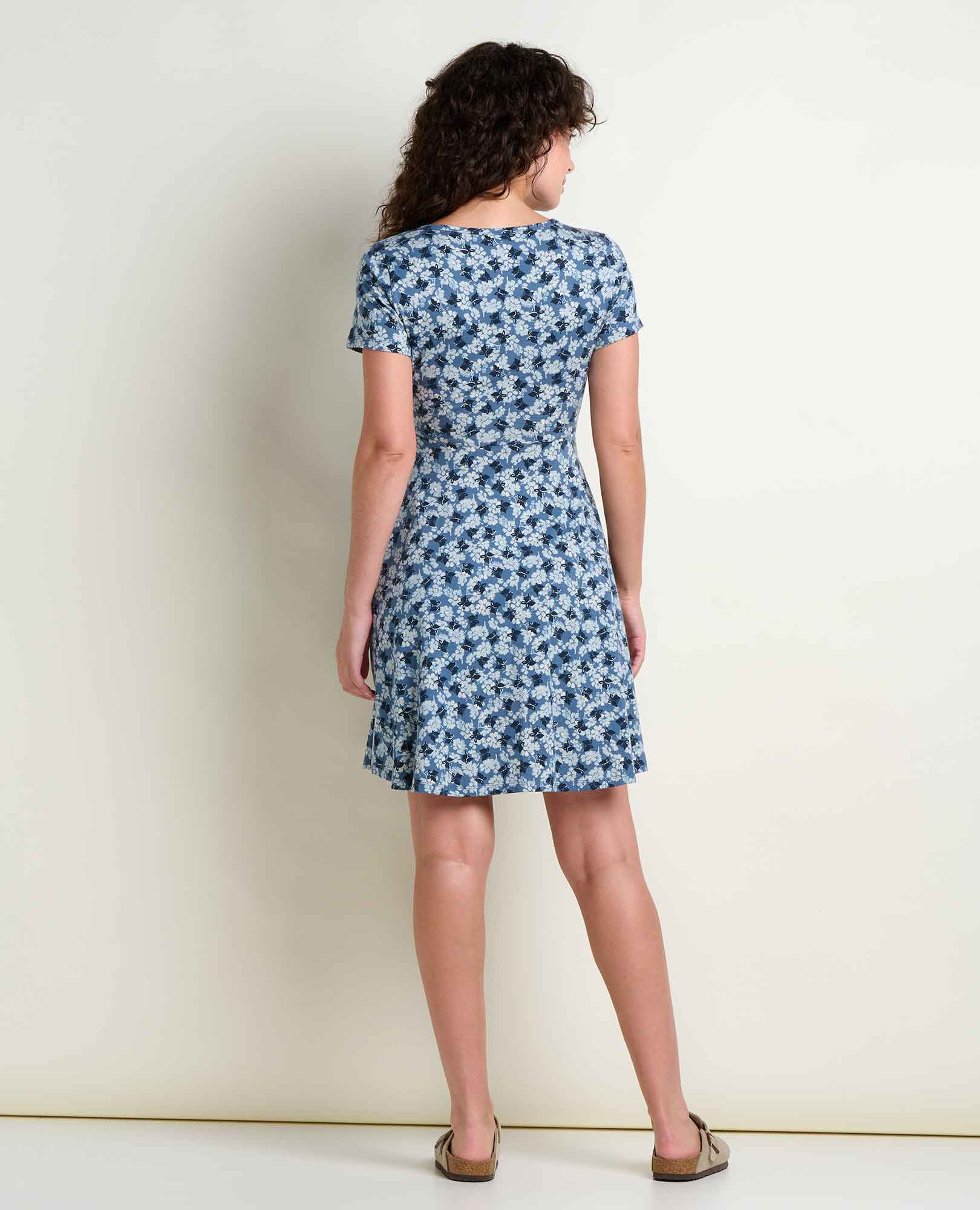 Freesia Wrap Dress - Image 4