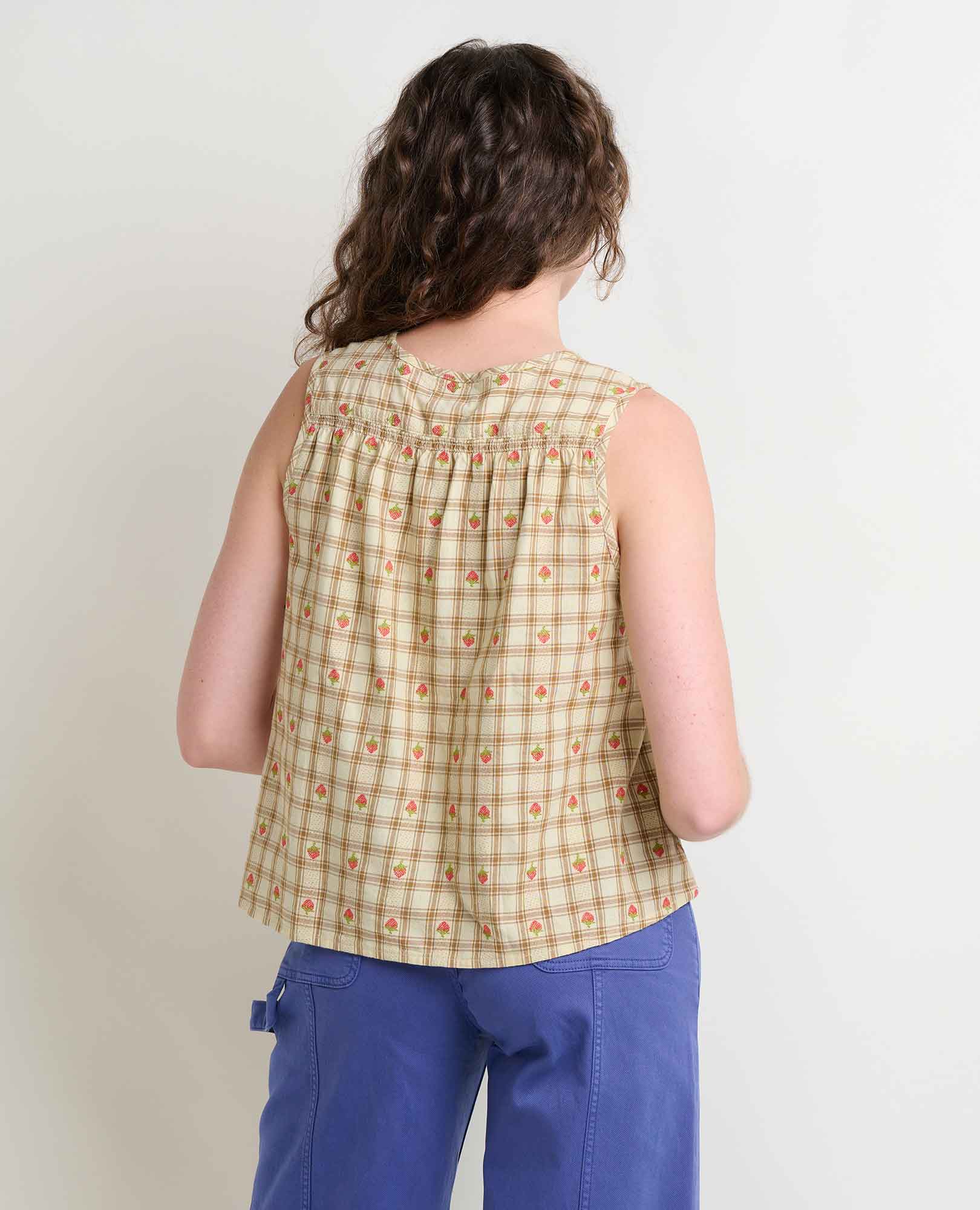 Manzana Button Front Tank - Image 2