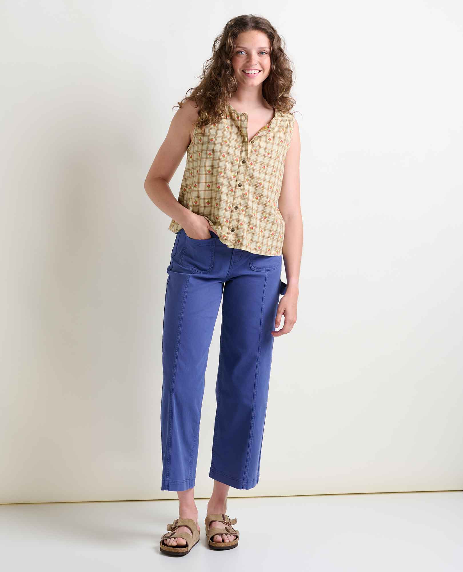 Manzana Button Front Tank - Image 5