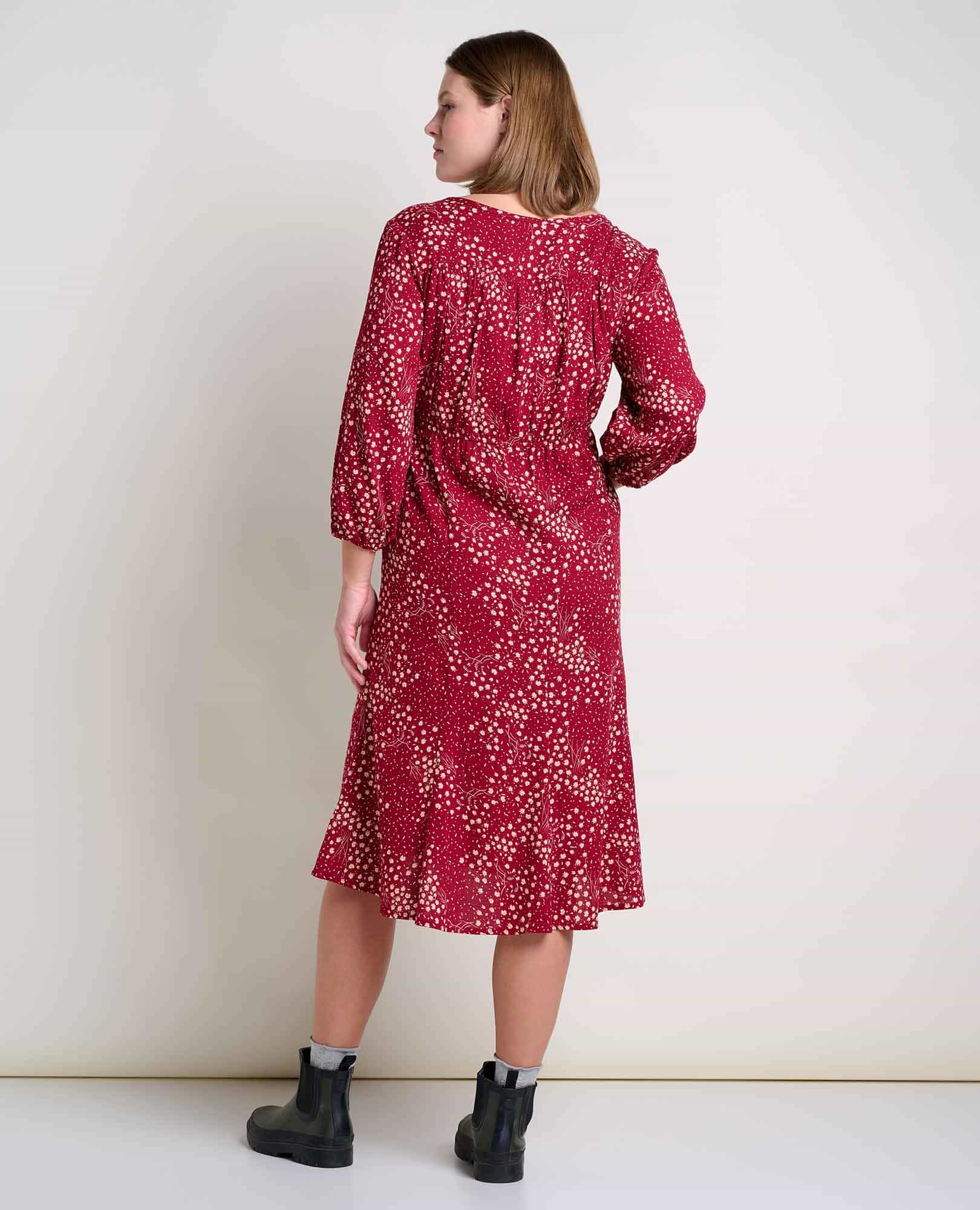 Manzana Paneled Midi Dress - Image 5