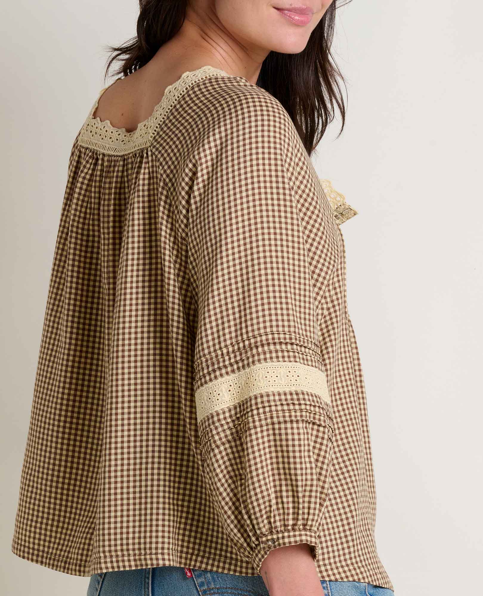 Manzana Peasant Long Sleeve Shirt - Image 4