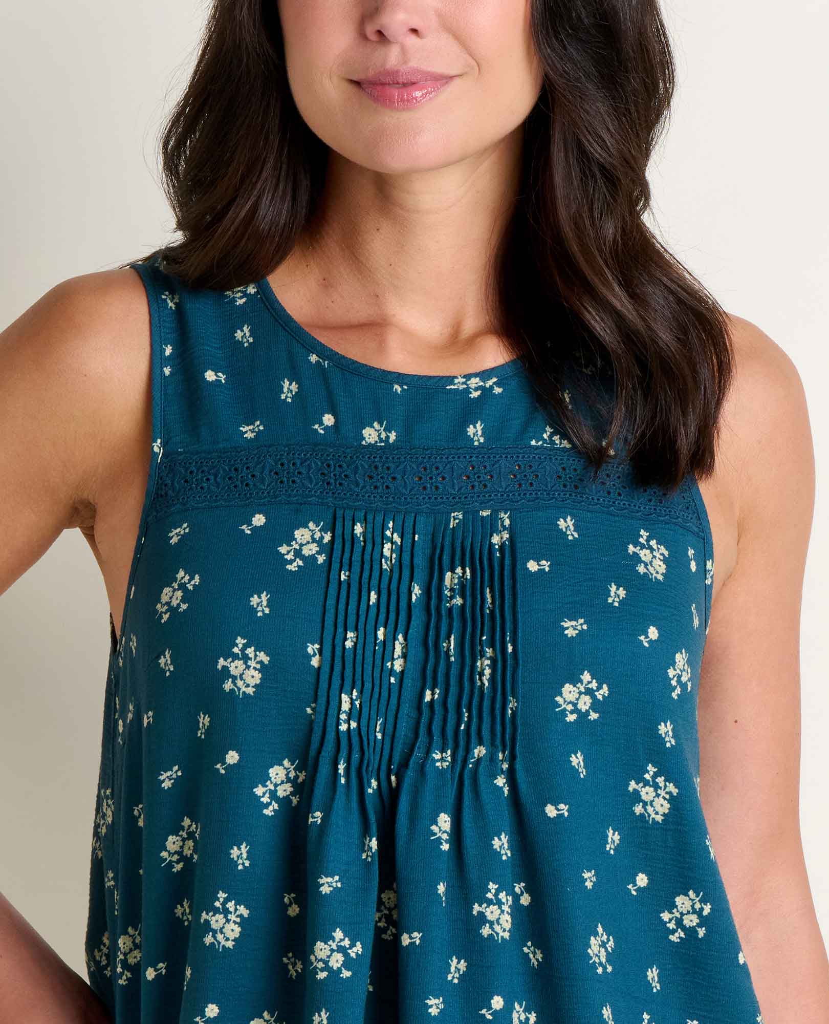Manzana Pin Tuck Tank - Image 3