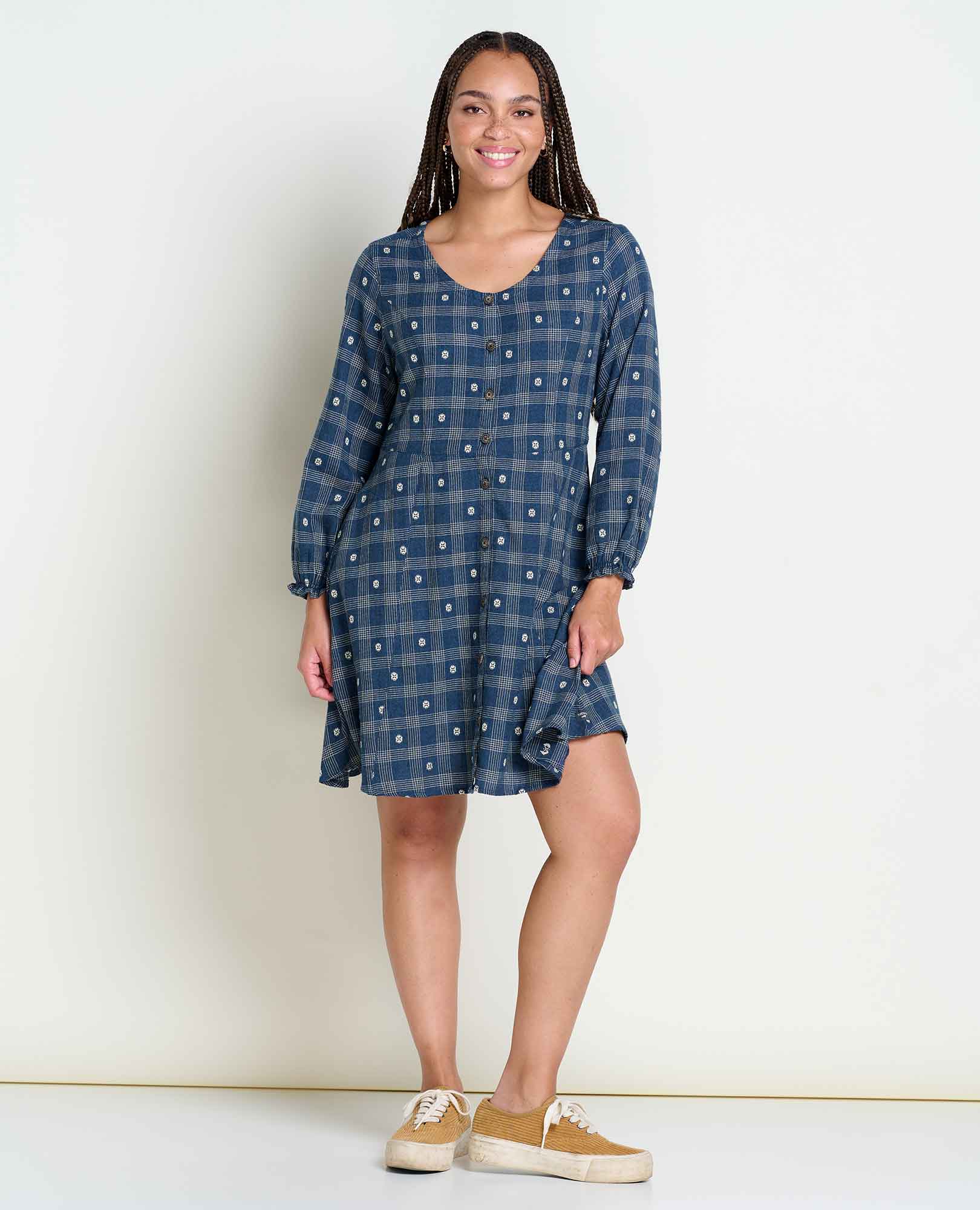 Maple Button Front Dress - Image 4