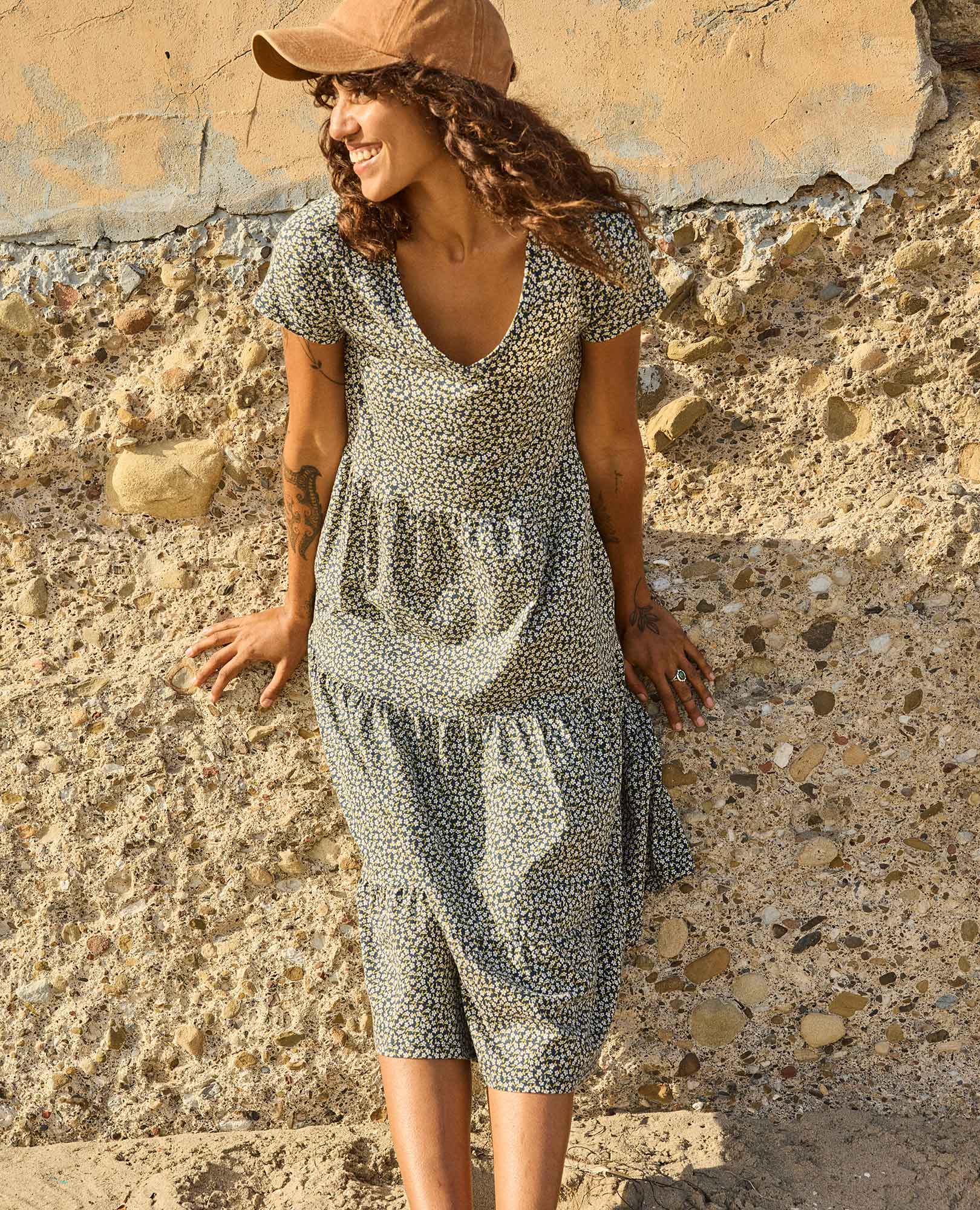 Marley Tiered Midi Dress - Image 5