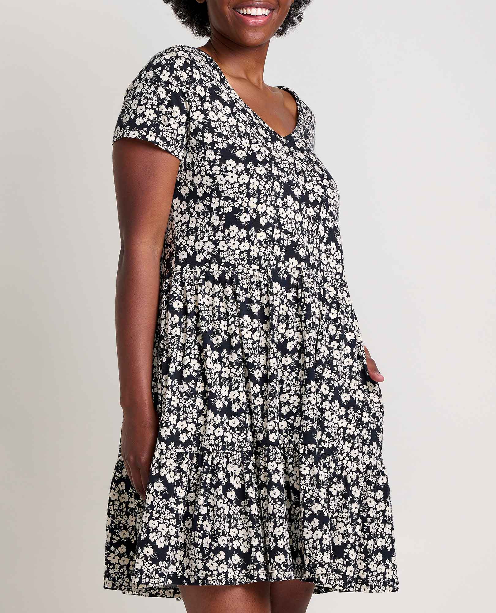 Marley Tiered Short Sleeve Dress - Image 6