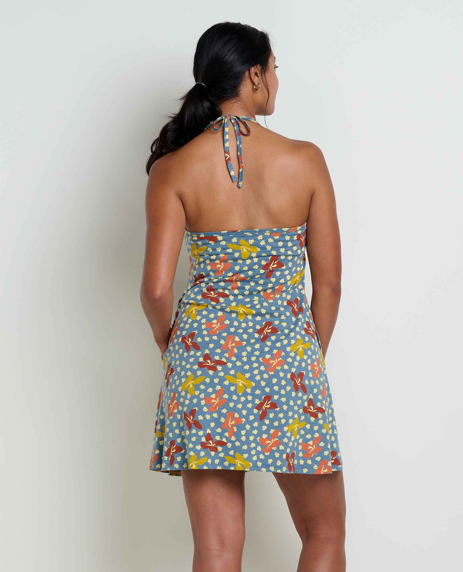 Plumeria Halter Dress - Image 2