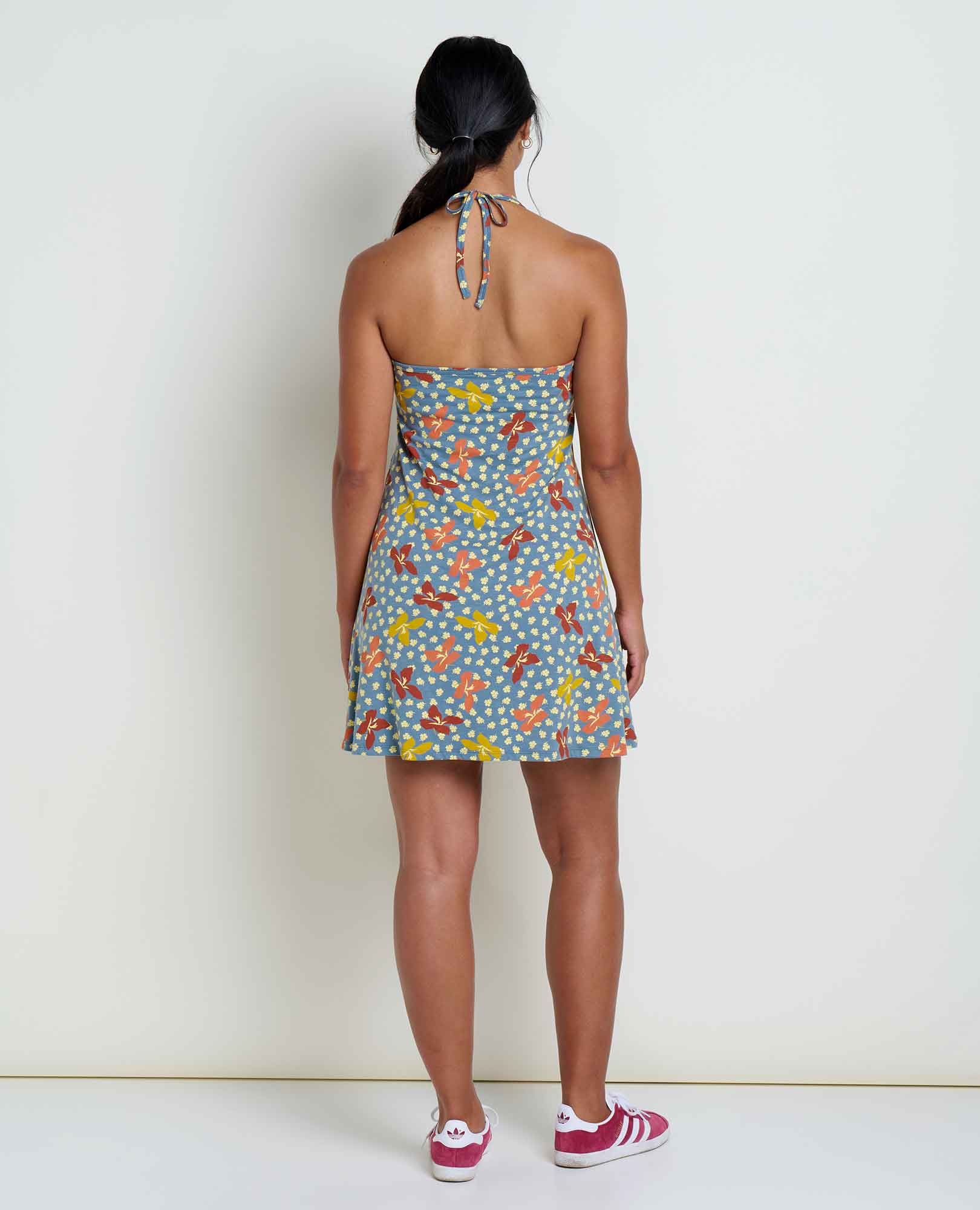 Plumeria Halter Dress - Image 4