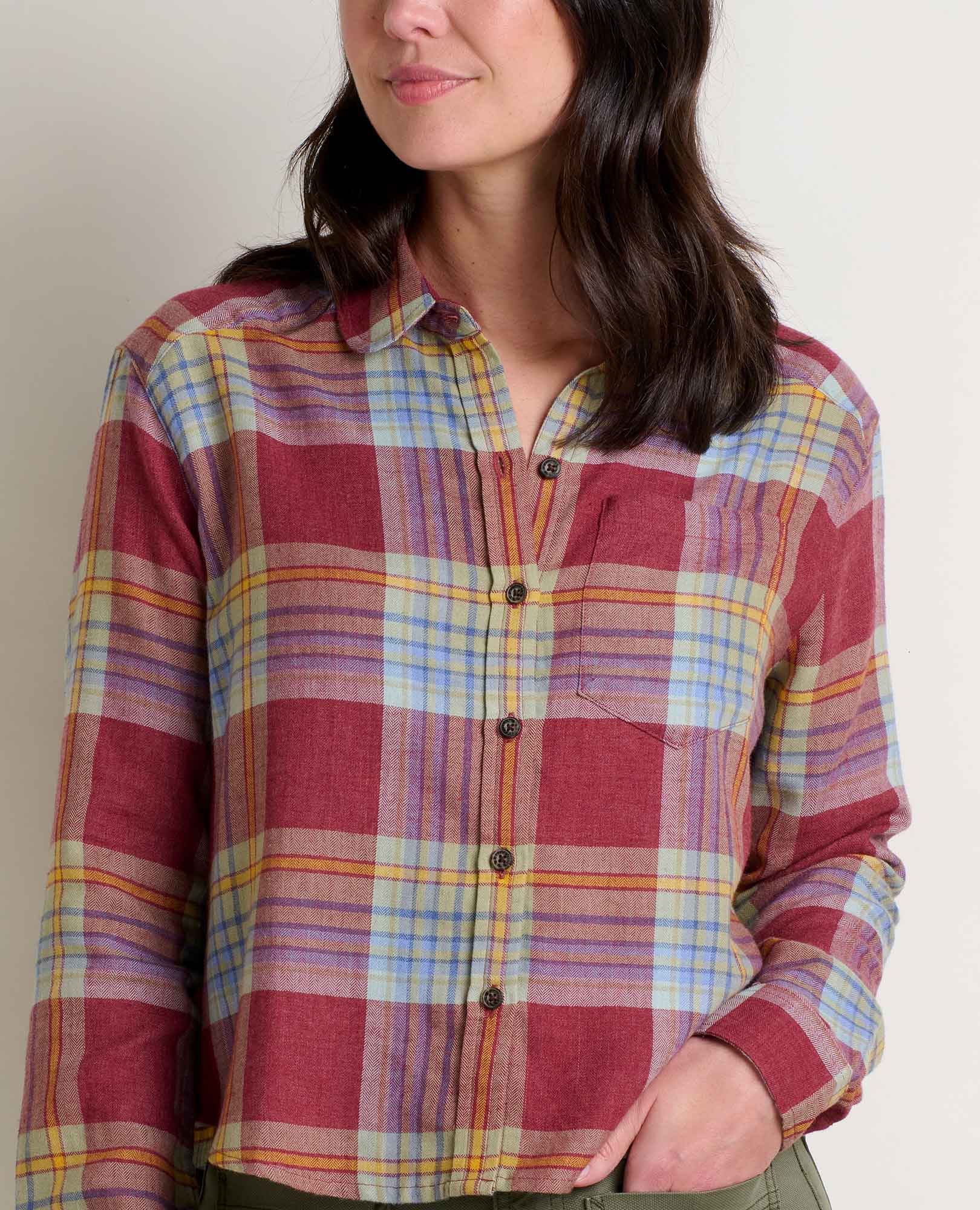 Re-Form Flannel Boxy Shirt - Image 3