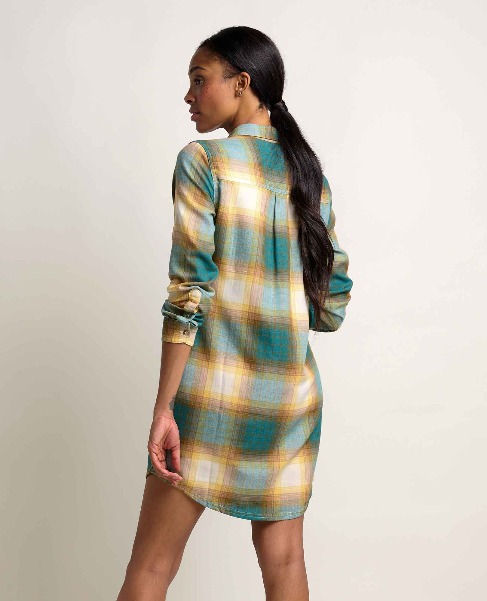 Re-Form Flannel Shirtdress - Image 2