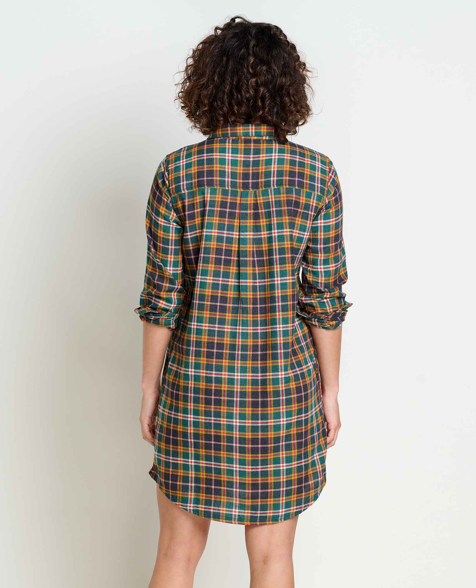 Re-Form Flannel Shirtdress - Image 3