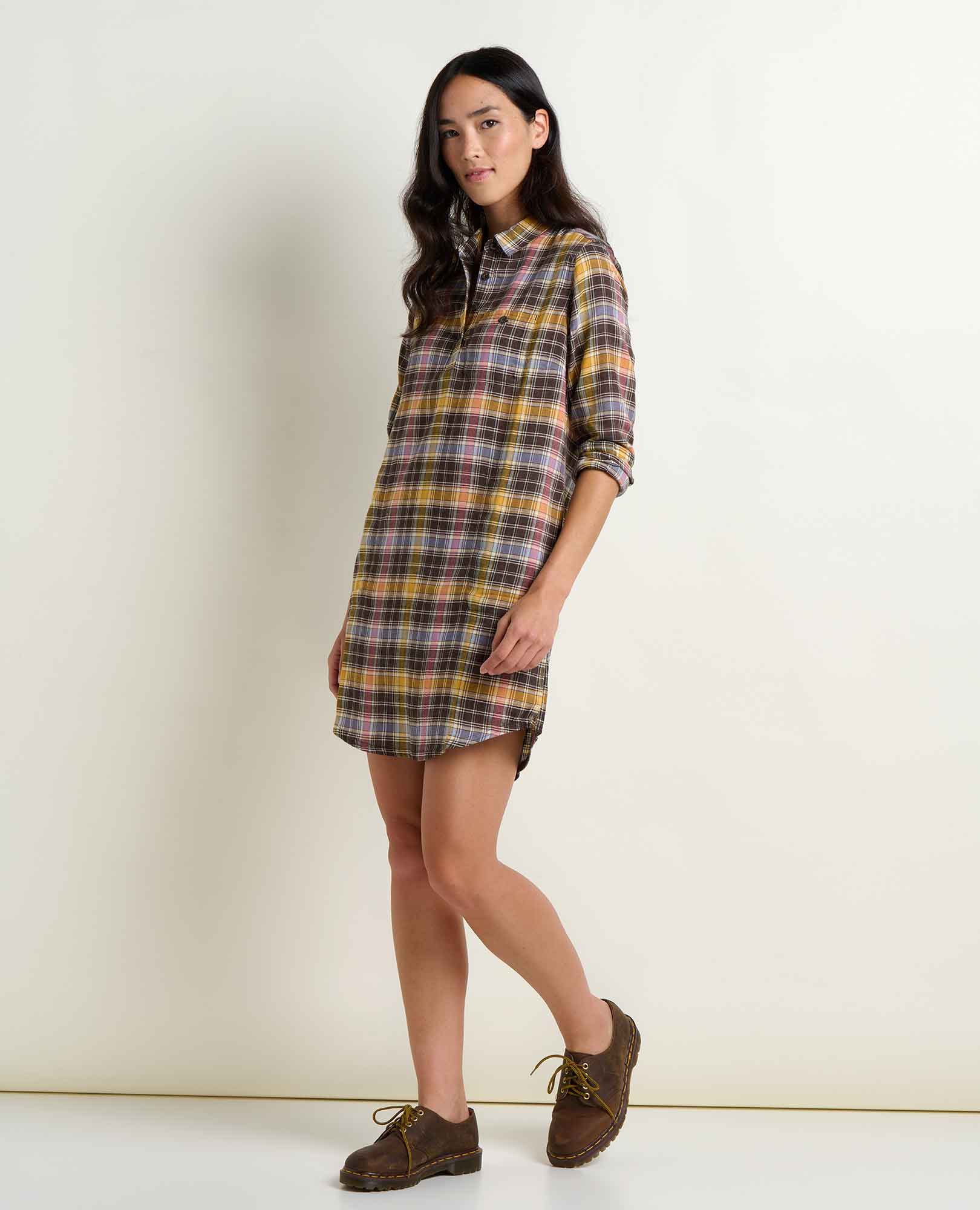Re-Form Flannel Shirtdress - Image 3