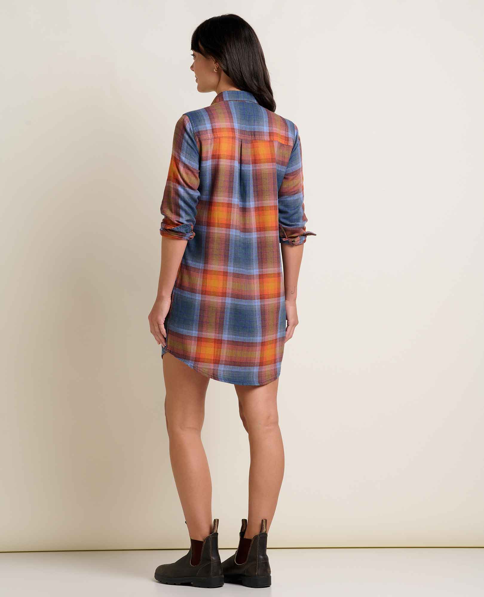 Re-Form Flannel Shirtdress - Image 4
