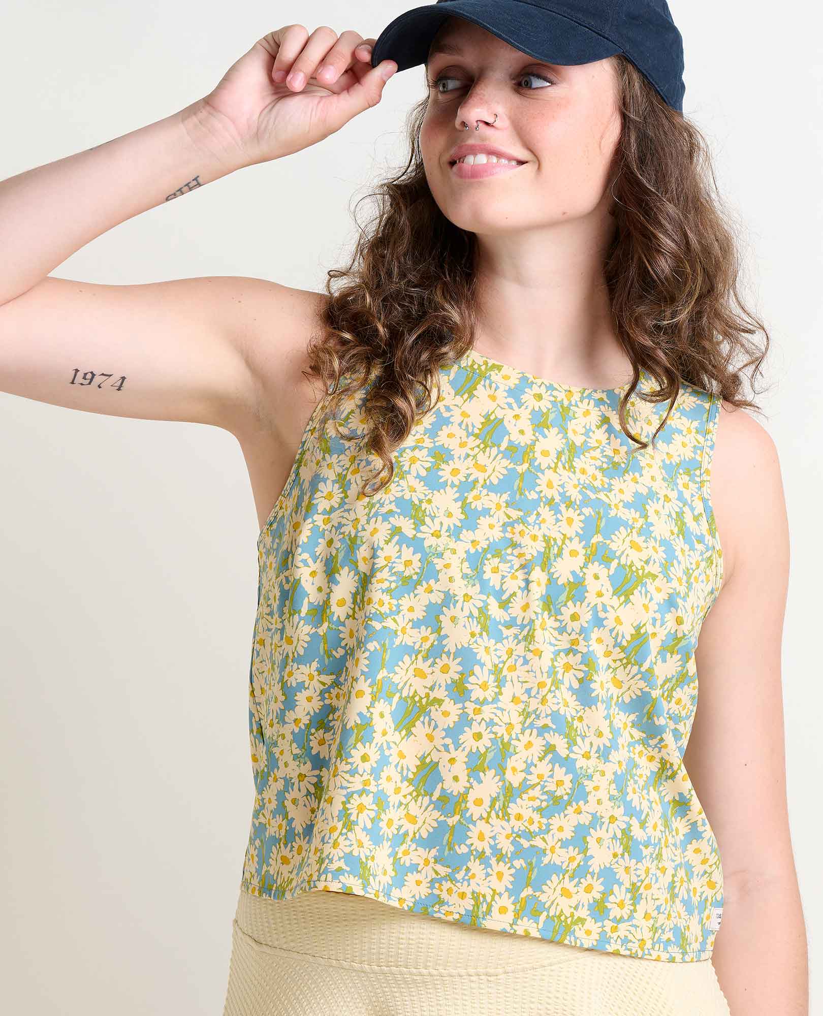 Sunkissed Button Back Tank - Image 4