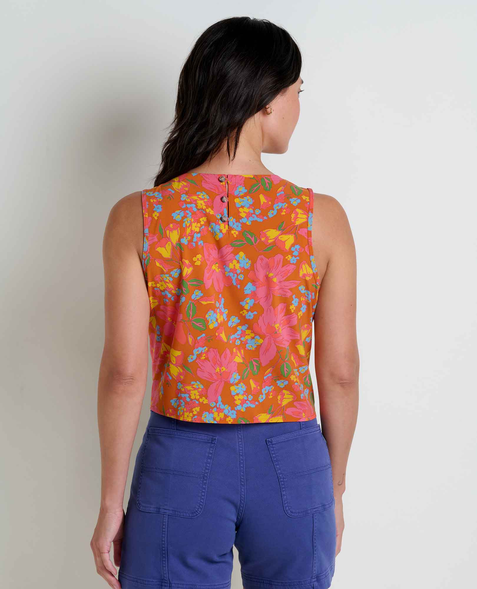 Sunkissed Button Back Tank - Image 2