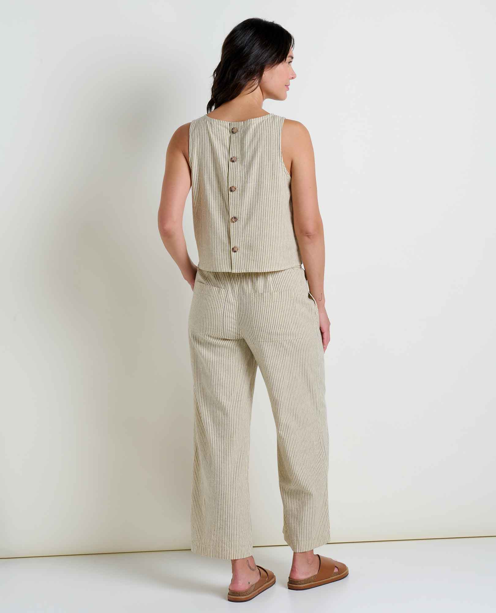 Taj Hemp Button Back Tank - Image 3
