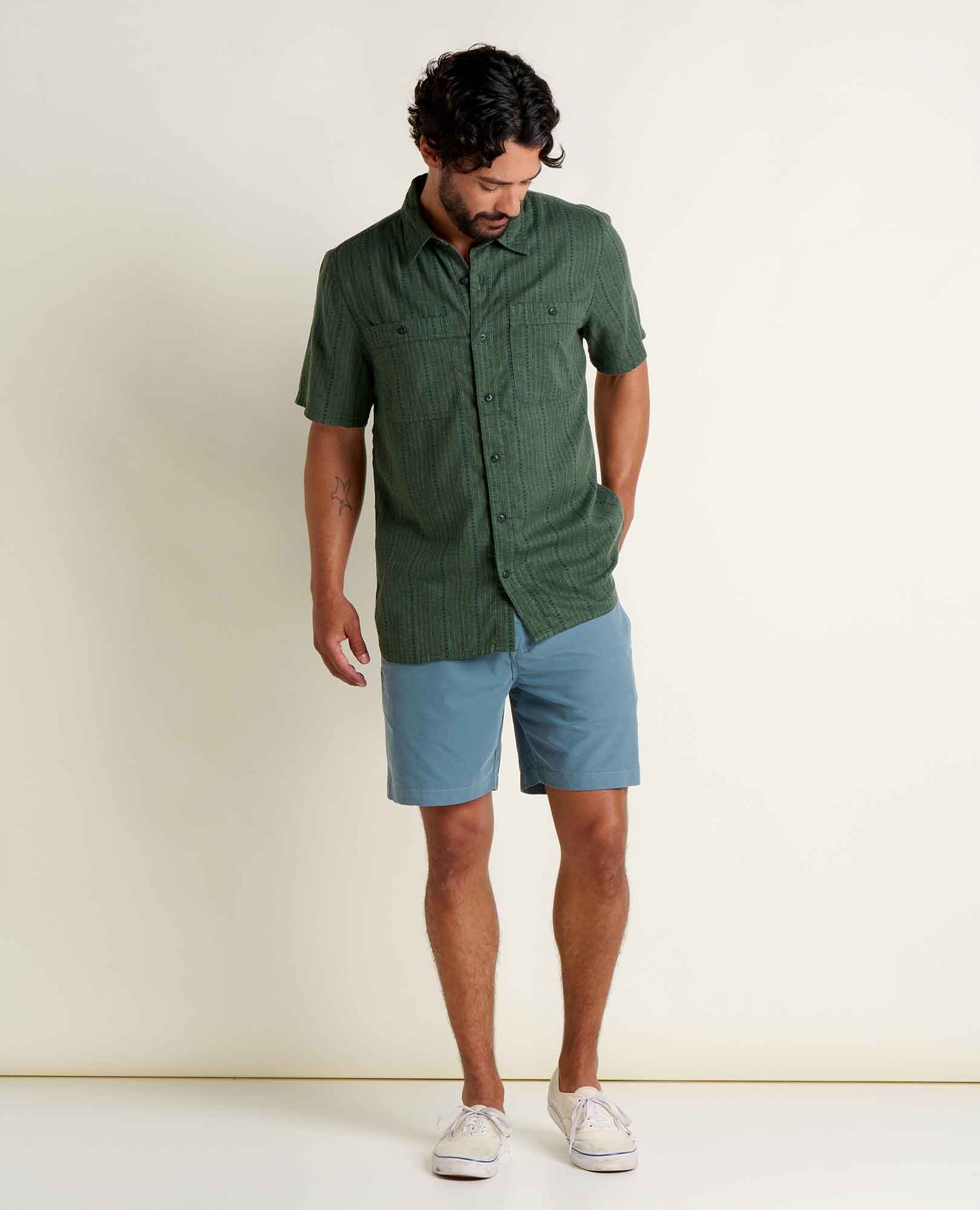 Men's Taj Hemp Shirt - Image 3