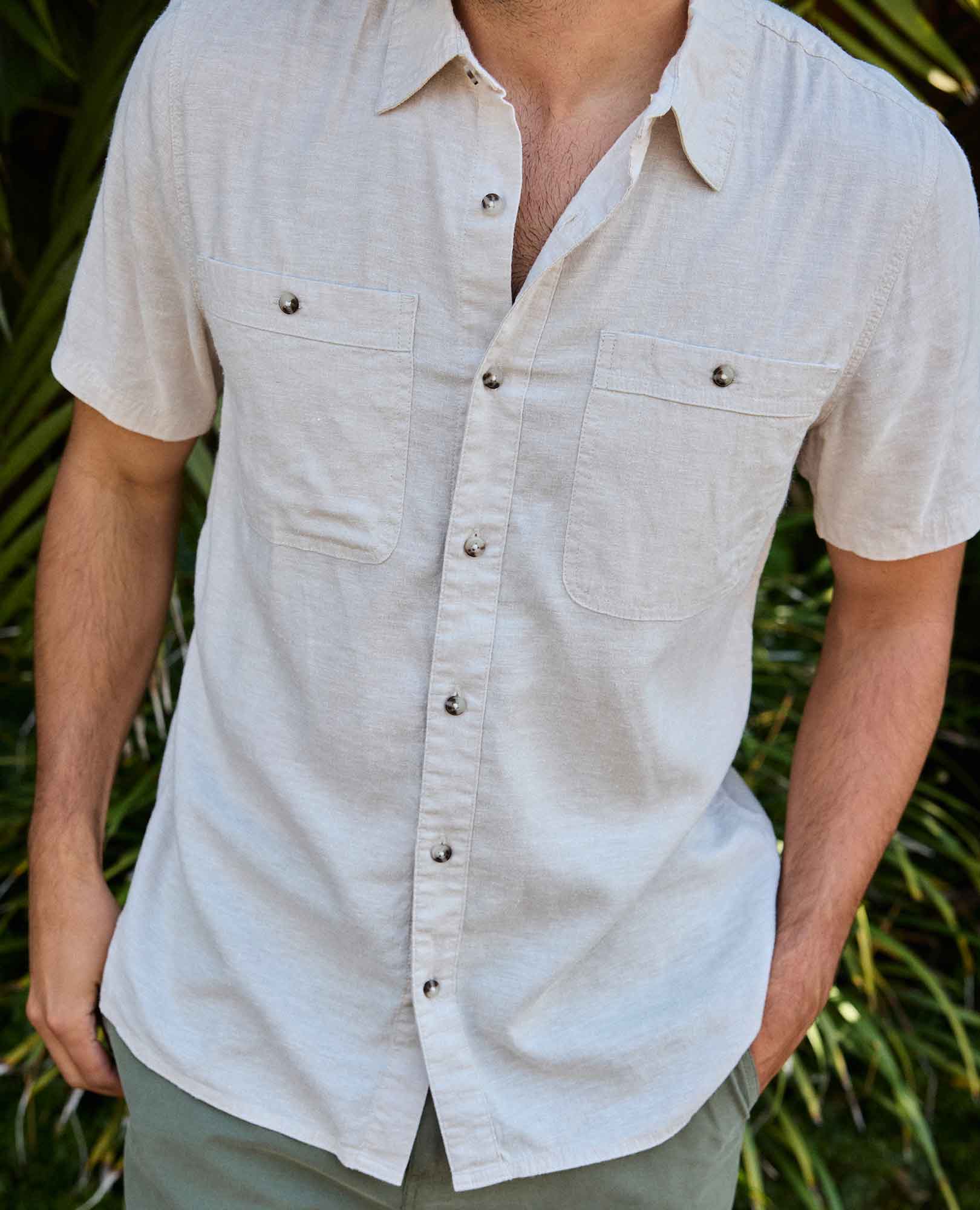Men's Taj Hemp Shirt - Image 6