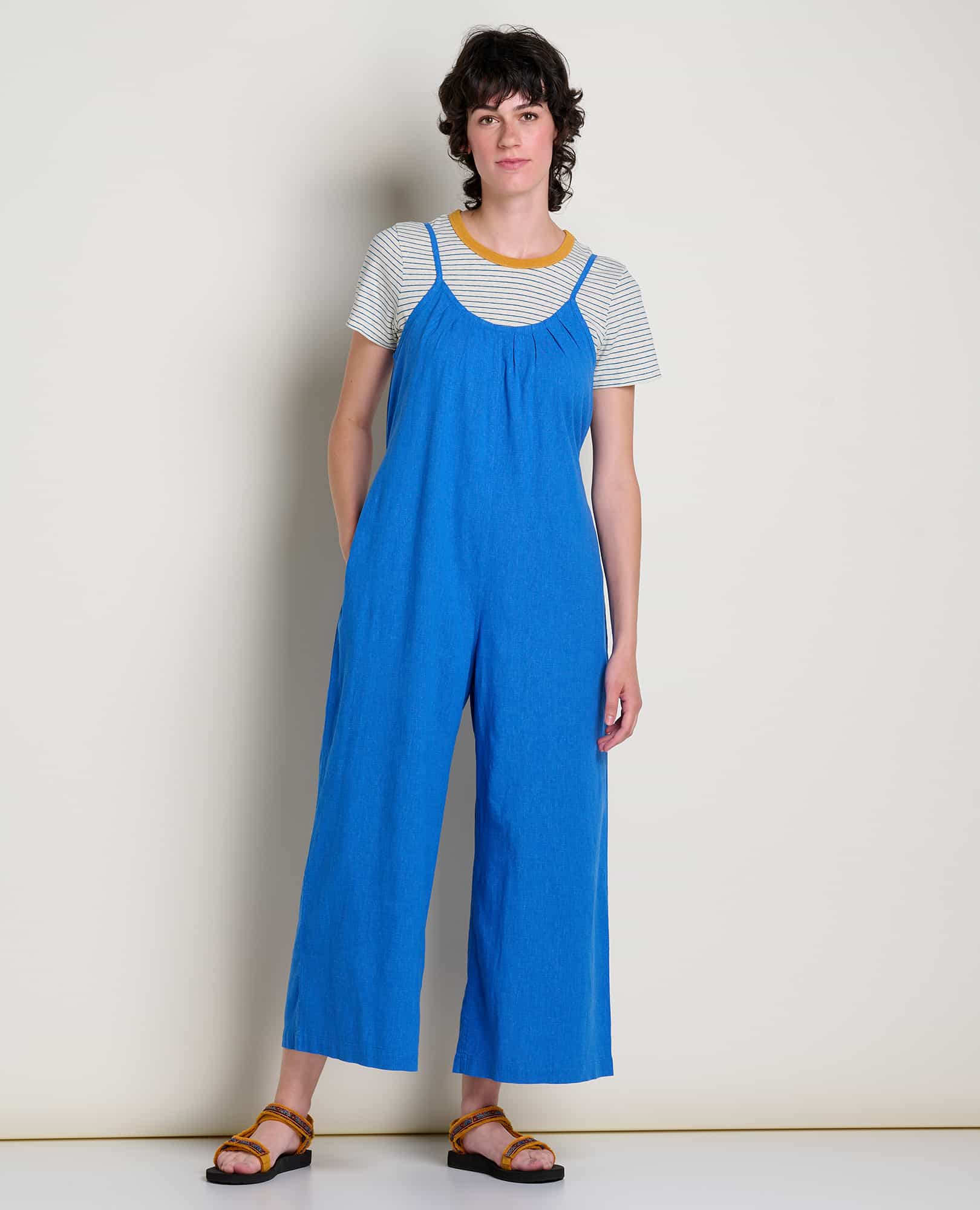 Taj Hemp Strappy Jumpsuit - Image 2