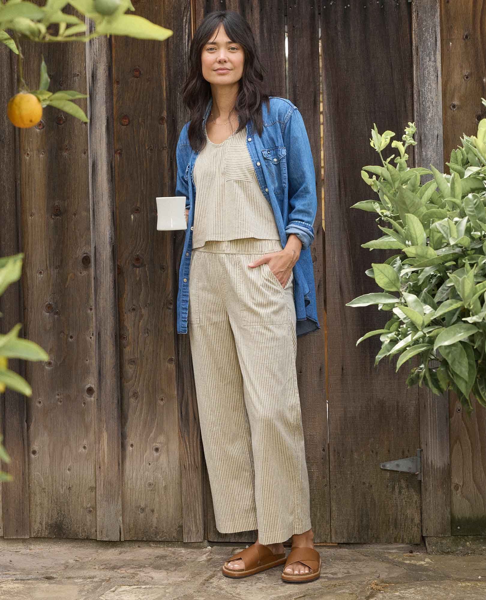 Taj Hemp Wide Leg Pant - Image 4