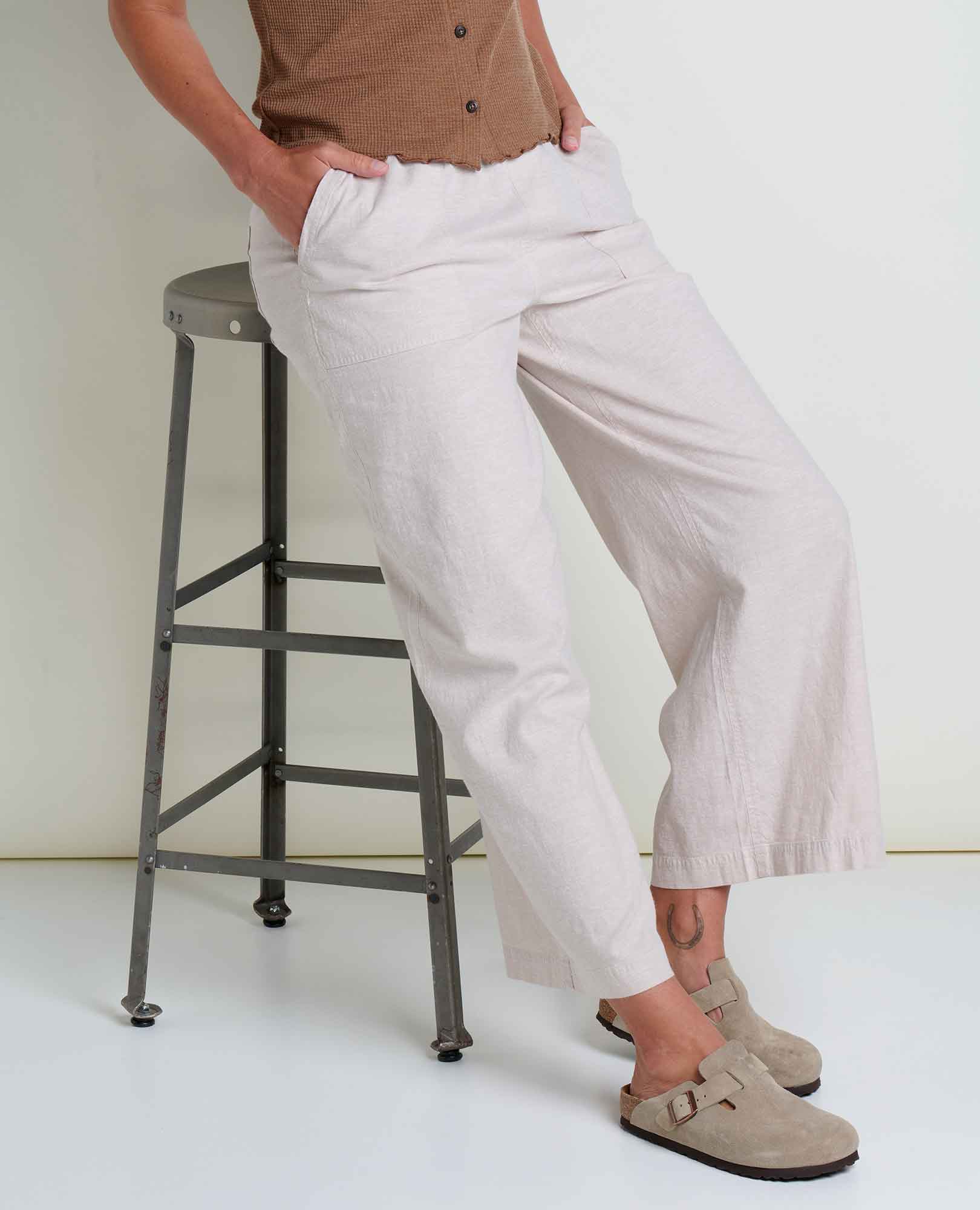 Taj Hemp Wide Leg Pant - Image 4