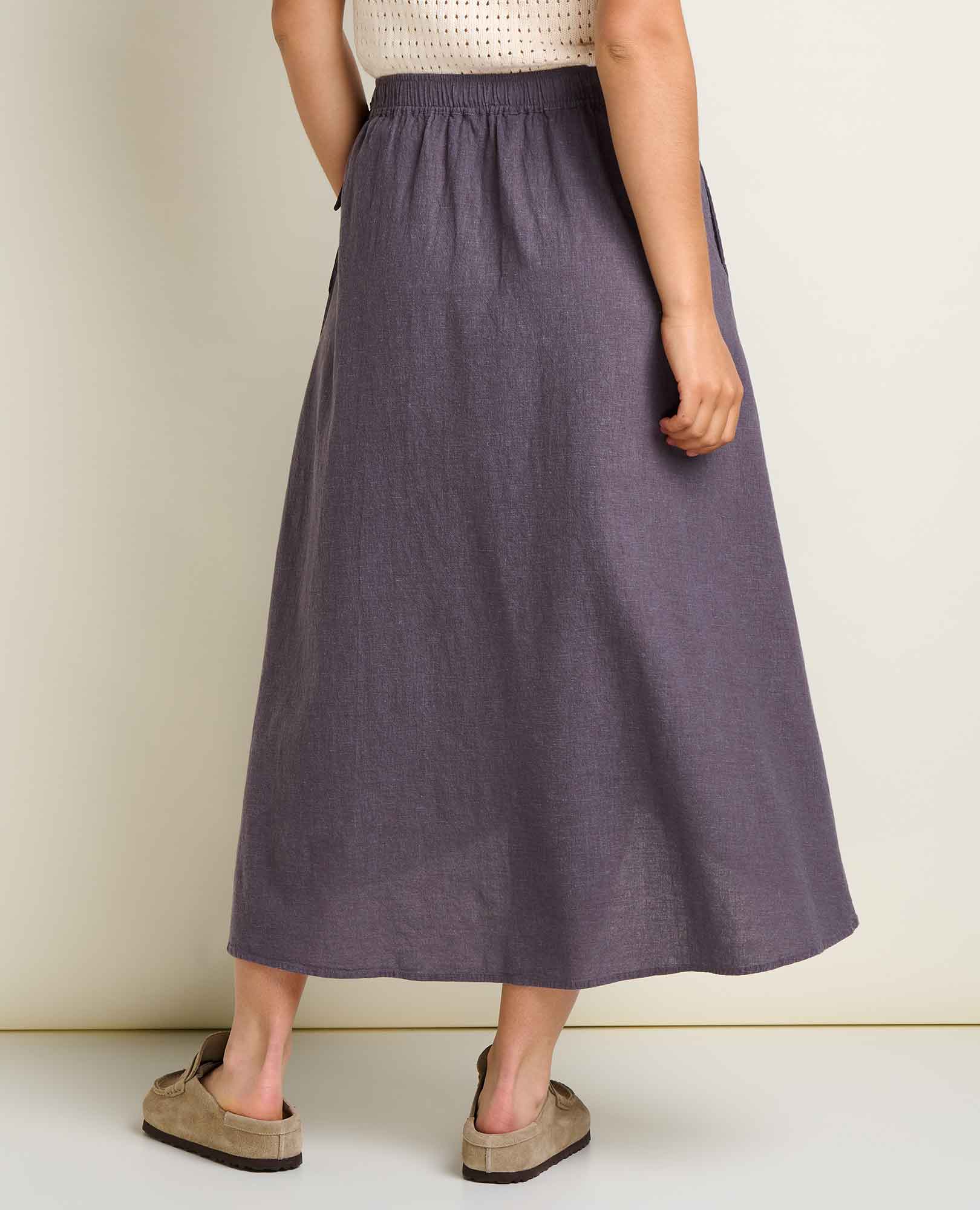 Taj Wrap Midi Skirt - Image 2