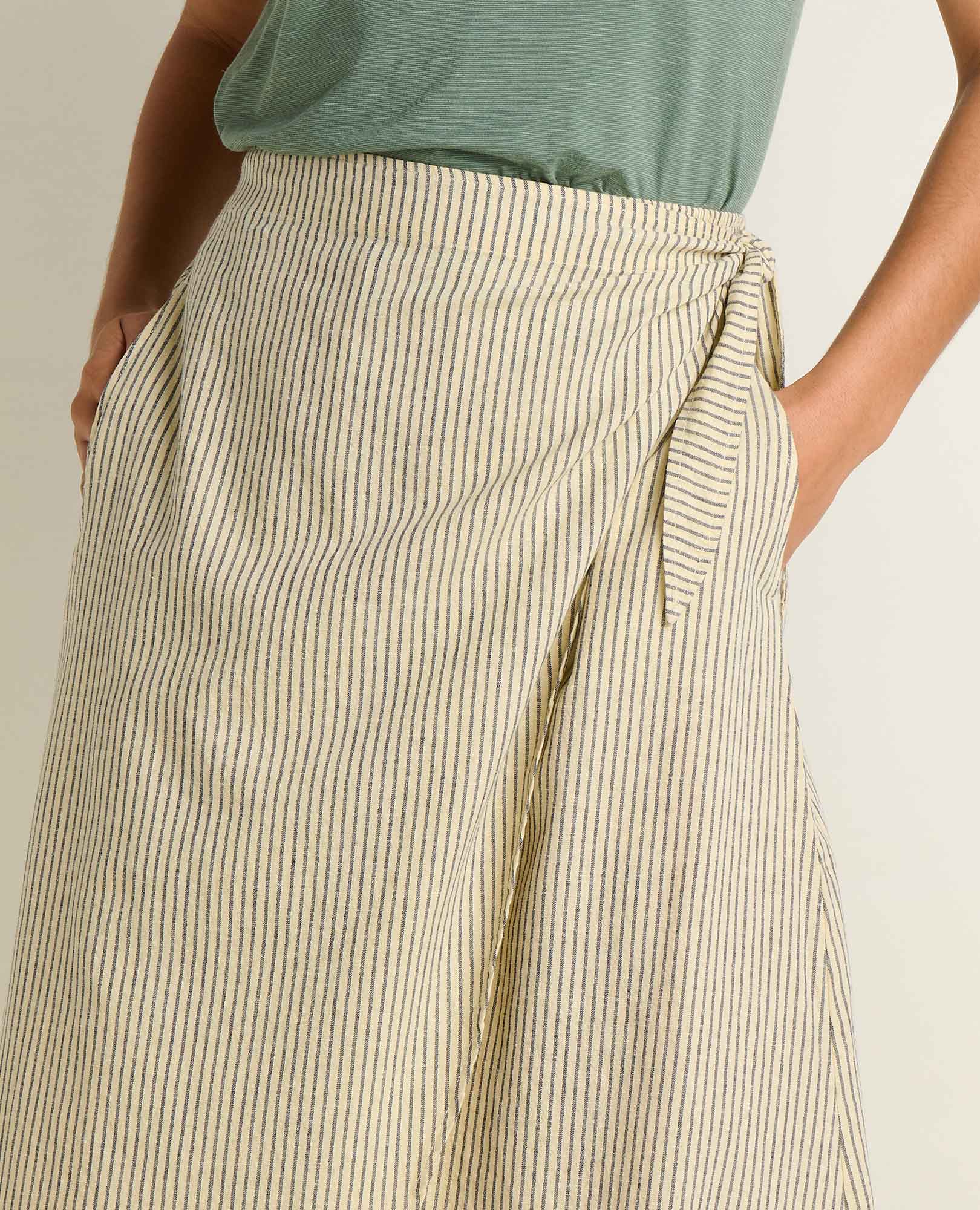 Taj Wrap Midi Skirt - Image 4