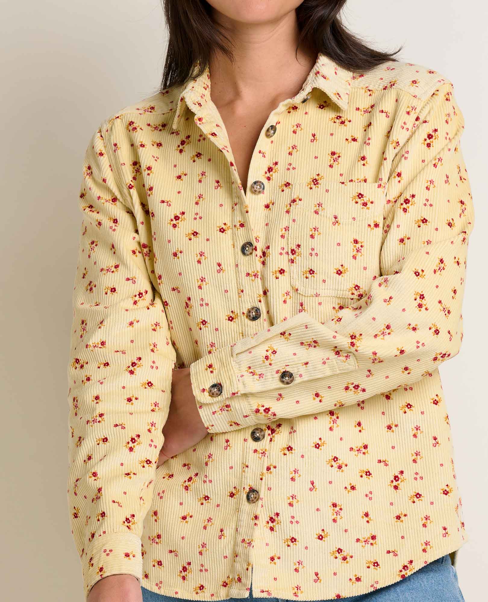 Women's Cascadia Cord Shirt - Image 3