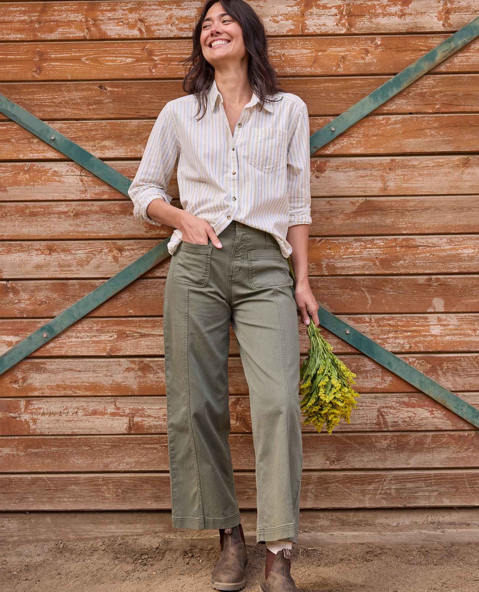 Linden Wide Leg Pant - Image 4